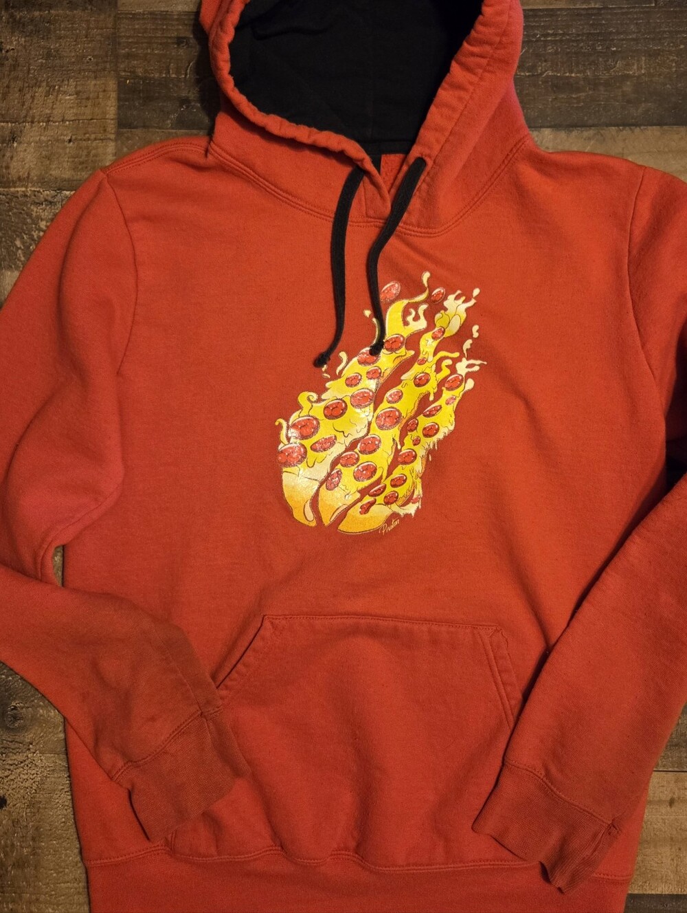 Preston Playz YouTube Pizza FIRE MERCH Red Tee T-Shirt & Hoodie